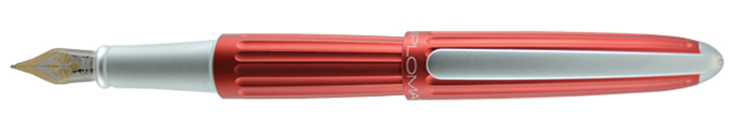 Diplomat Aero Red 14k fountain pen